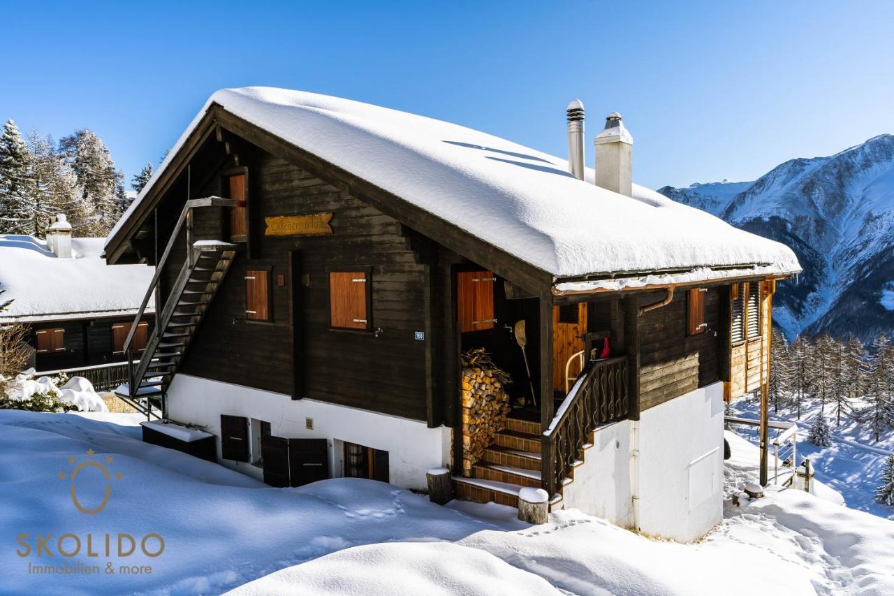 Chalet Laerchenwinkel, Riederalp Golmenegg公寓 外观 照片